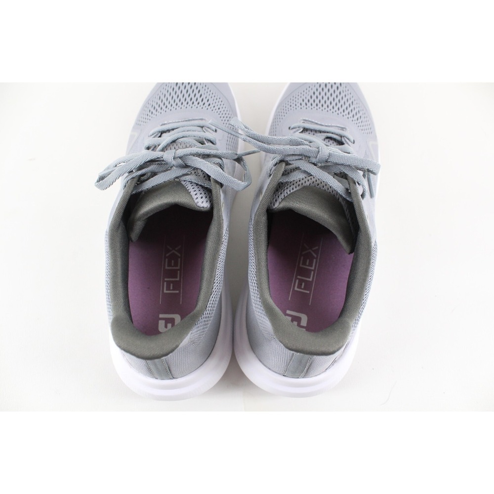 FootJoy FJ Flex Spikeless Golf Shoes‎ 95766 Grey Women's Size 9 Medium 95766 - Picture 6 of 8